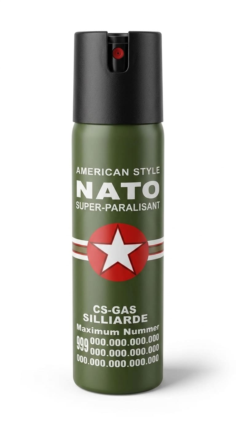 Gas Pimienta NATO Defensa Personal 60ml