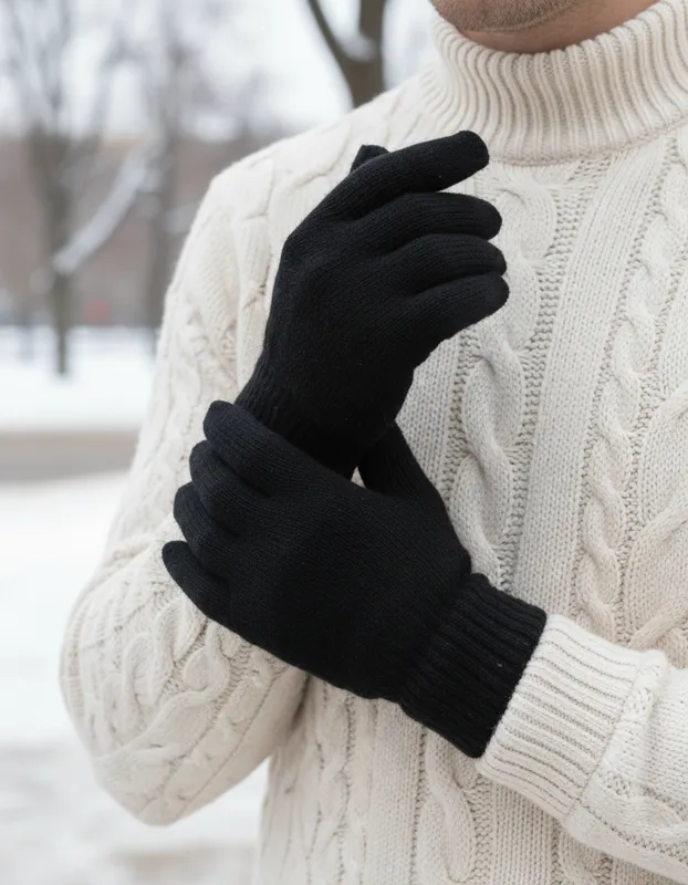 Combo Térmico Unisex: Gorro, Bufanda, Guantes - Image 9