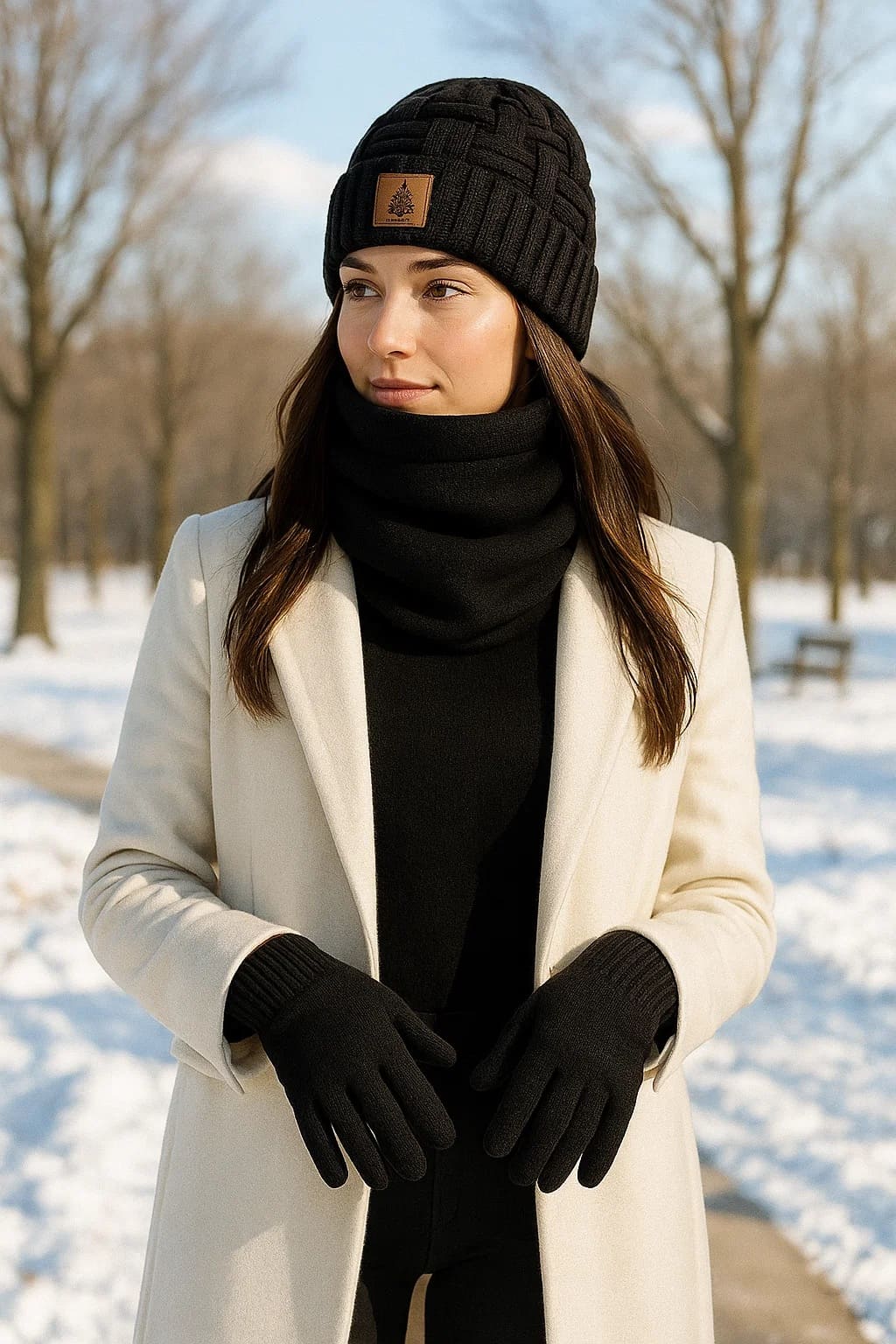 Combo Térmico Unisex: Gorro, Bufanda, Guantes - Image 2